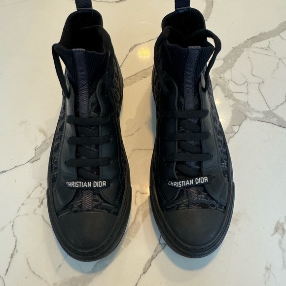 Black Walk'n'Dior Sneaker - Picture 2 of 10
